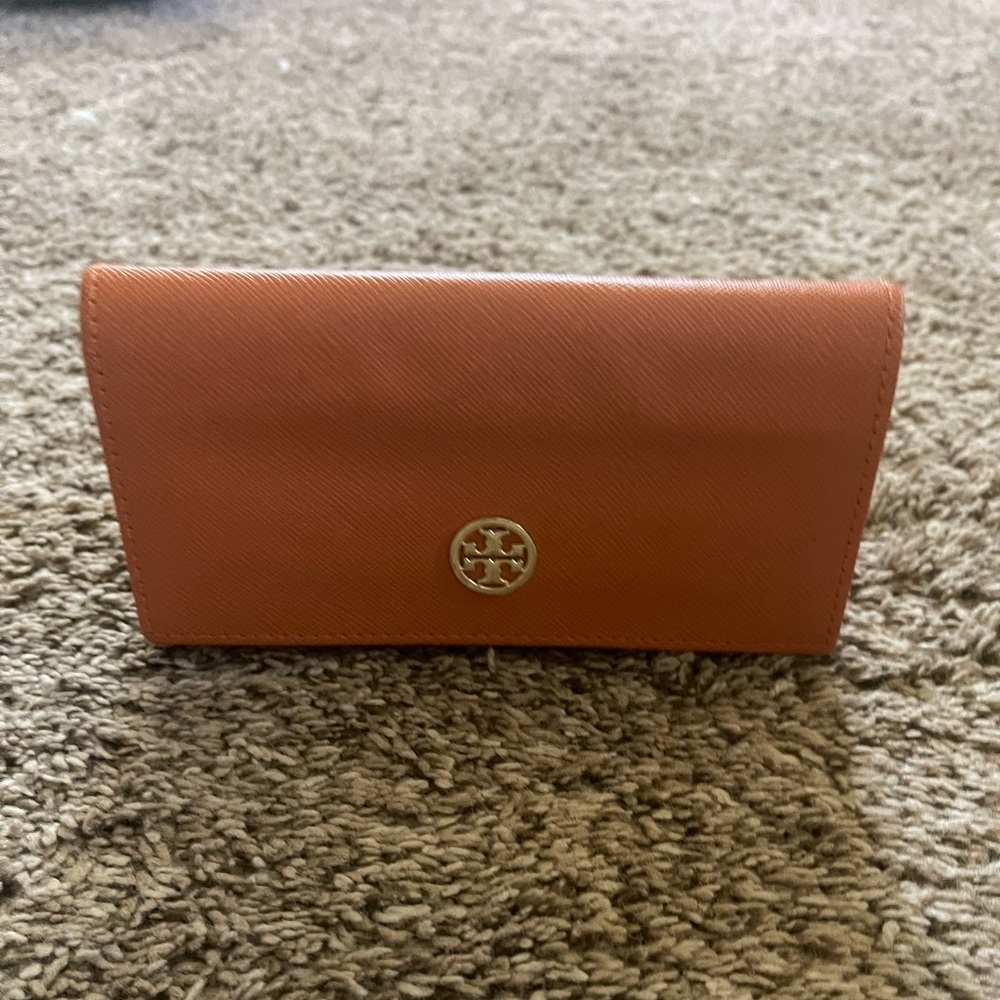 Tory Burch Orange Sunglasses Case